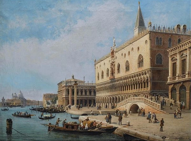 Venezia, il Canal Grande e Palazzo Ducale